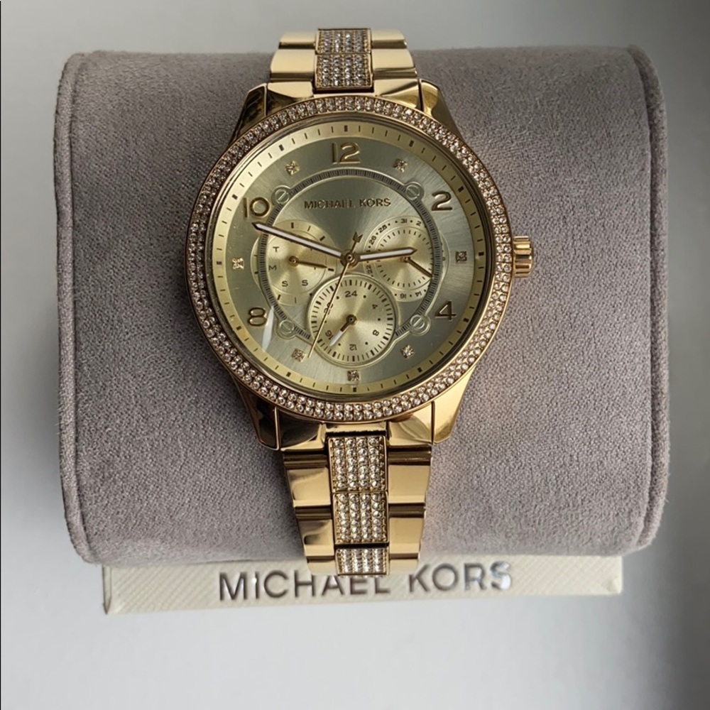 Michael Korda gold watch